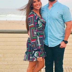 Unique 70’s style dress